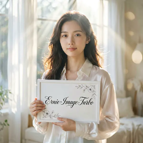 唯美夢境：晨曦中的 Ernie-Image-Turbo