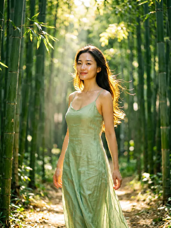 嵐山竹林晨光：微風、綠意與呼吸的瞬間