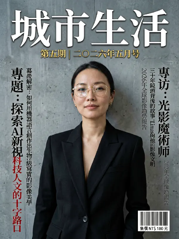 中文雜誌封面：城市生活