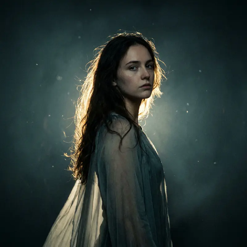 Ethereal Windblown Beauty