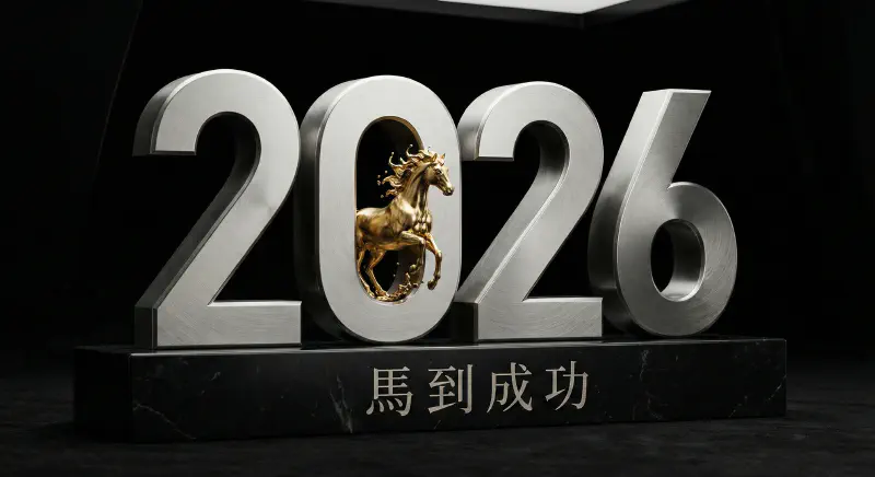 馬到成功：鈦金立體 2026