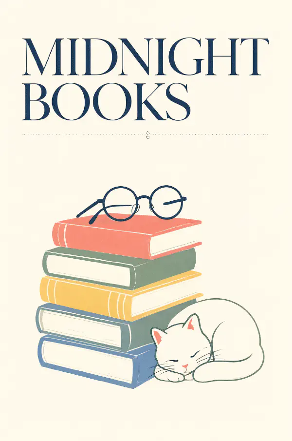 英文書展海報：MIDNIGHT BOOKS