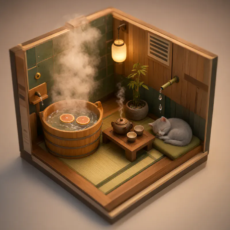 貓湯屋立方體