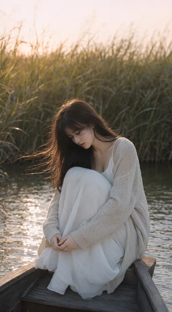 蘆蕩晚風
