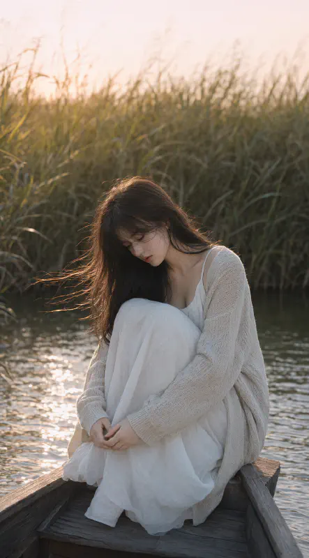 蘆蕩晚風