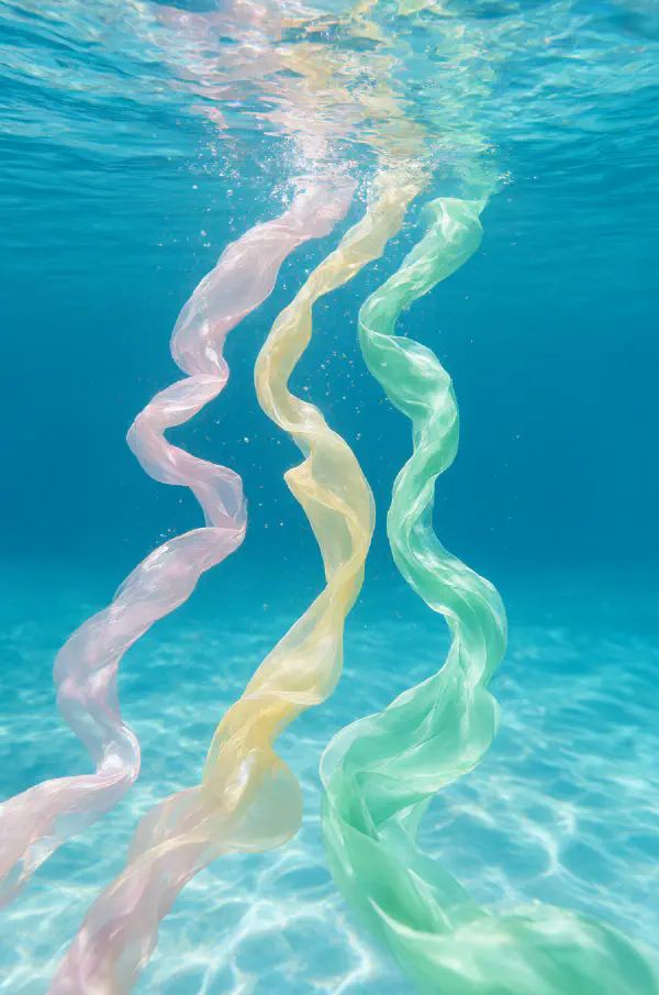 水底三彩·絲帶舞