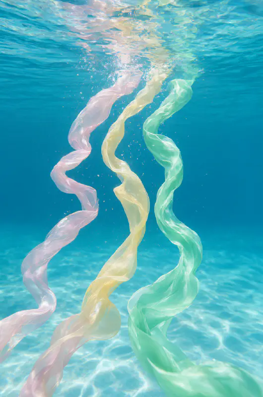 水底三彩·絲帶舞