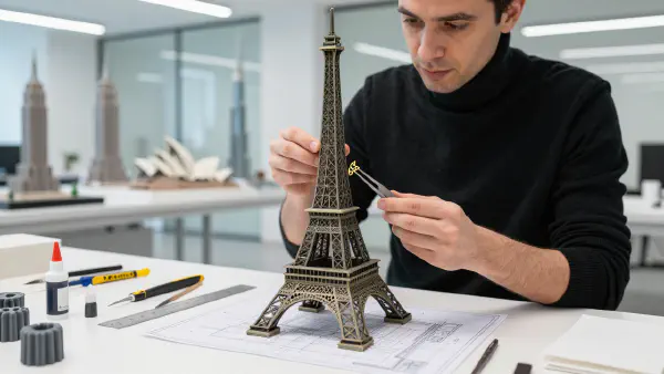 The Final Detail - Eiffel Tower Replica