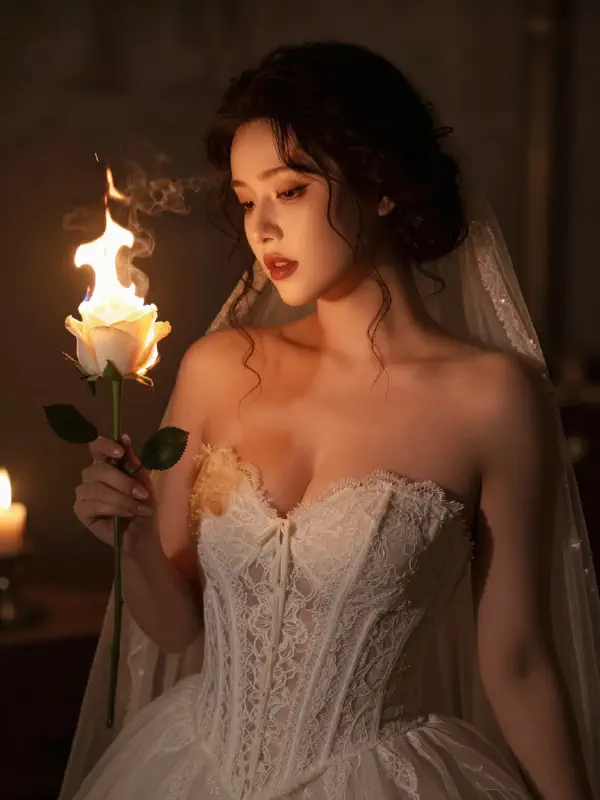 哥特式光影：火焰與餘燼
