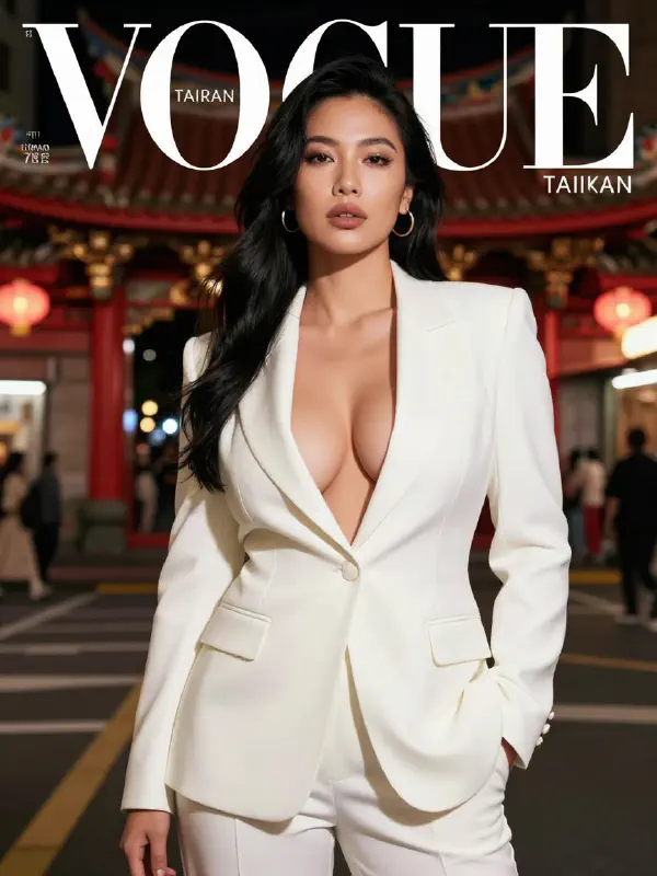 台灣時尚雜誌封面女郎