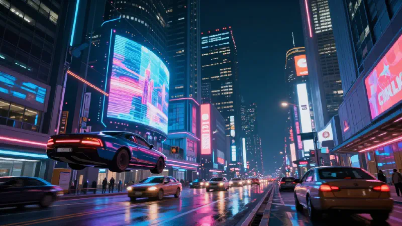 Cyberpunk Cityscape