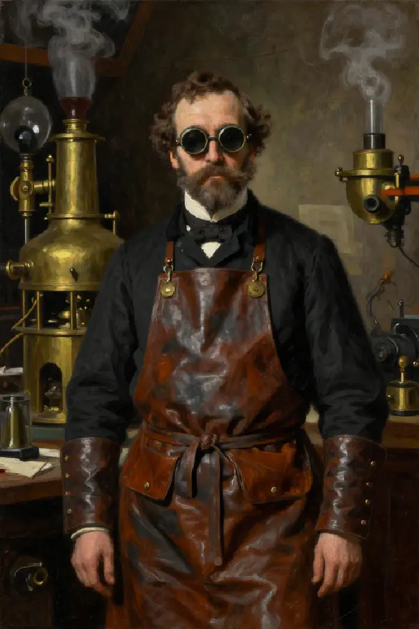 Victorian Steampunk Inventor