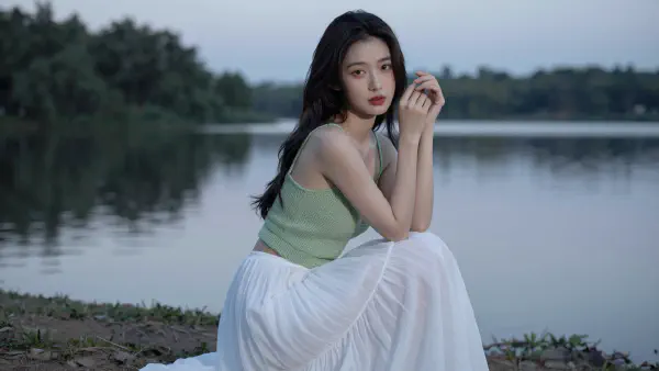 Detailed Serene Portrait