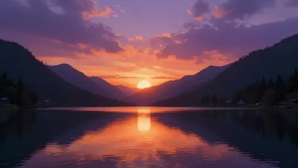 Serene Sunset