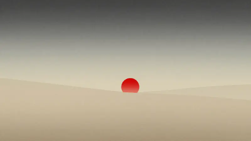 Minimalist Landscape Art