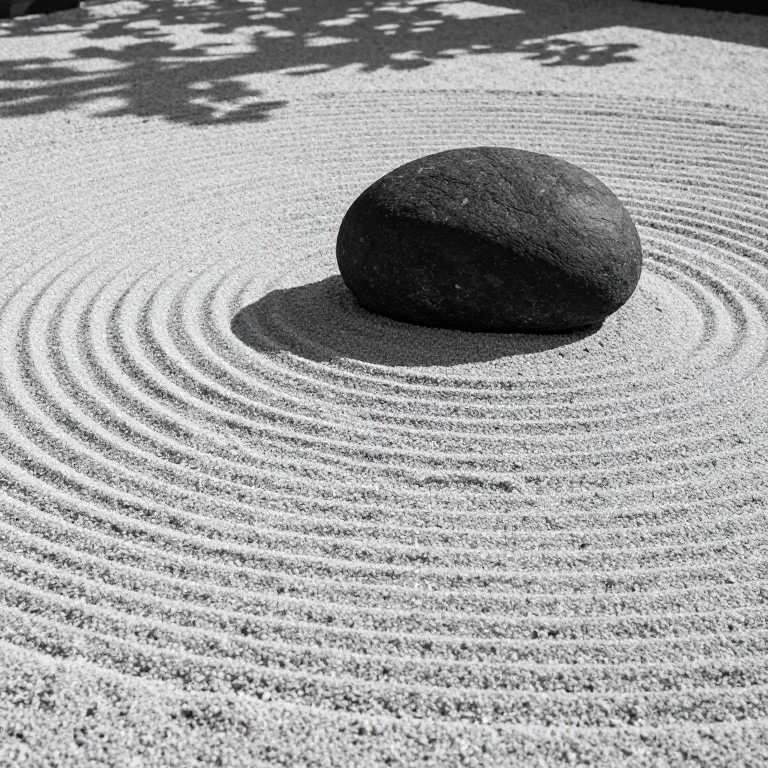 Minimalist Zen Garden