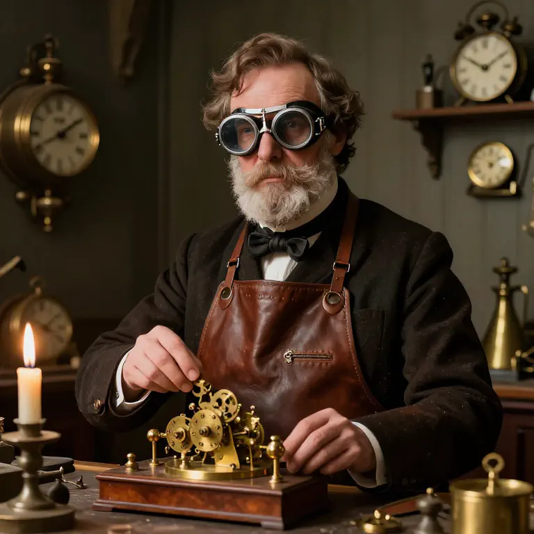 Victorian Steampunk Inventor