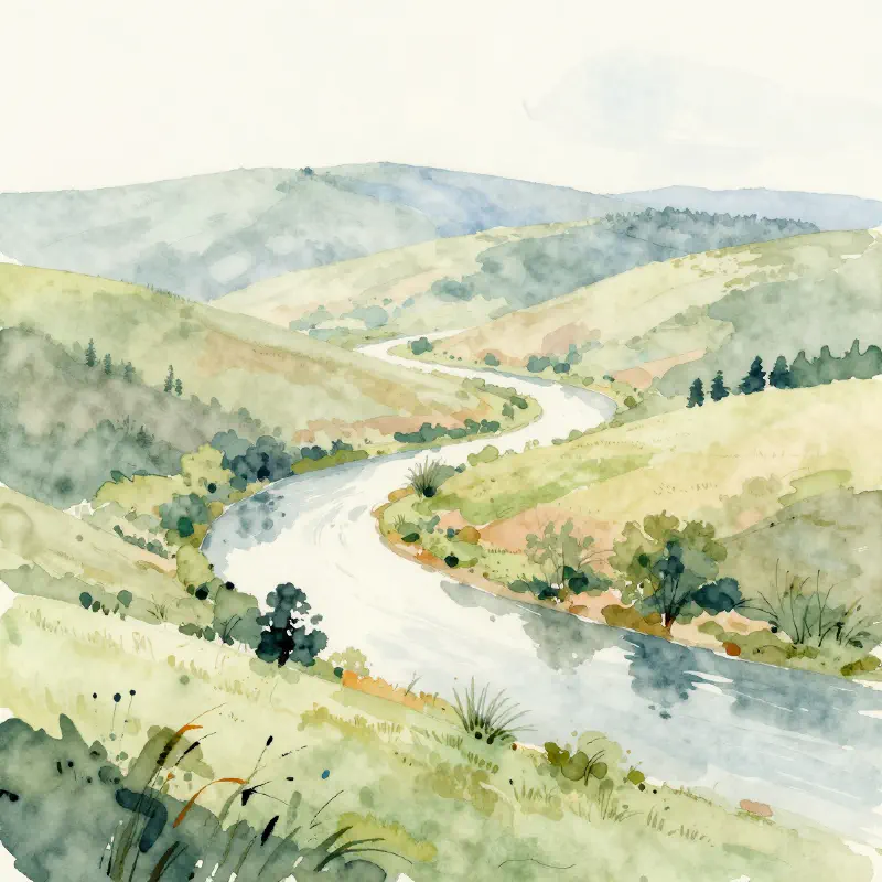 Watercolor Landscape
