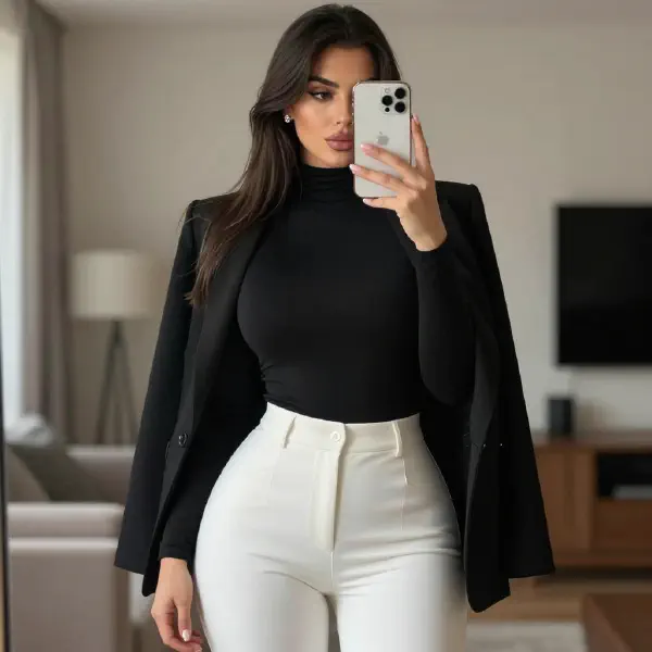 Cinematic Mirror Selfie