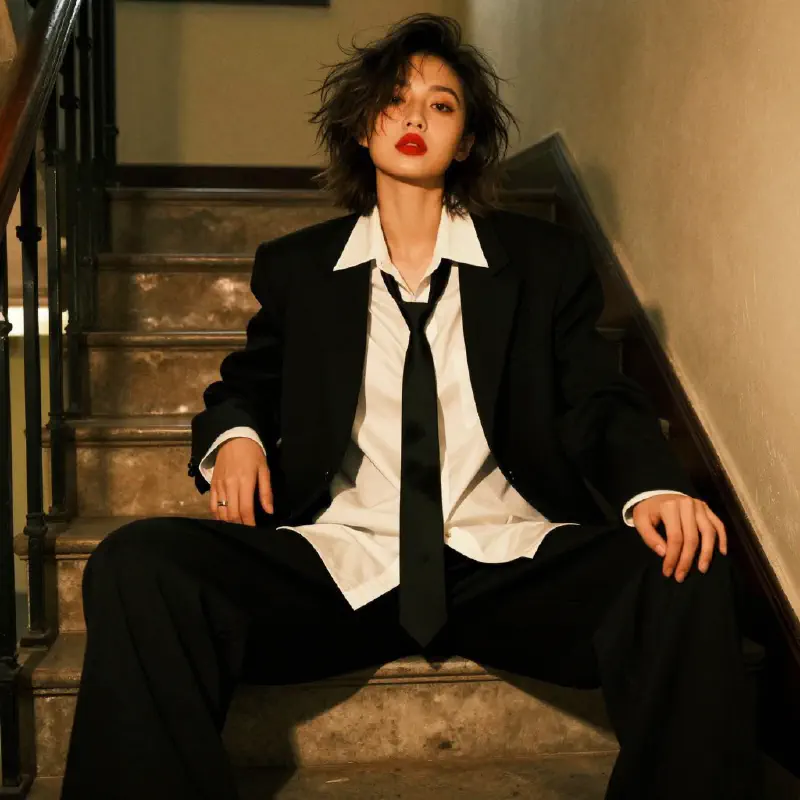 Androgynous Fashion Editorial