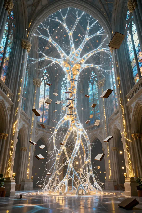 Living Memory Sanctuary of Glass Neurons