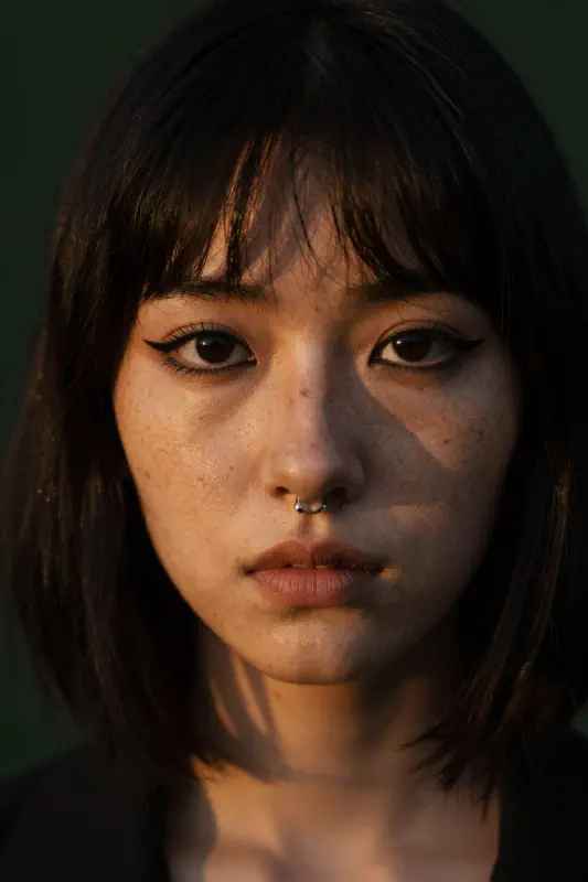 寫實邊緣感人像 (Realistic Edgy Portrait)