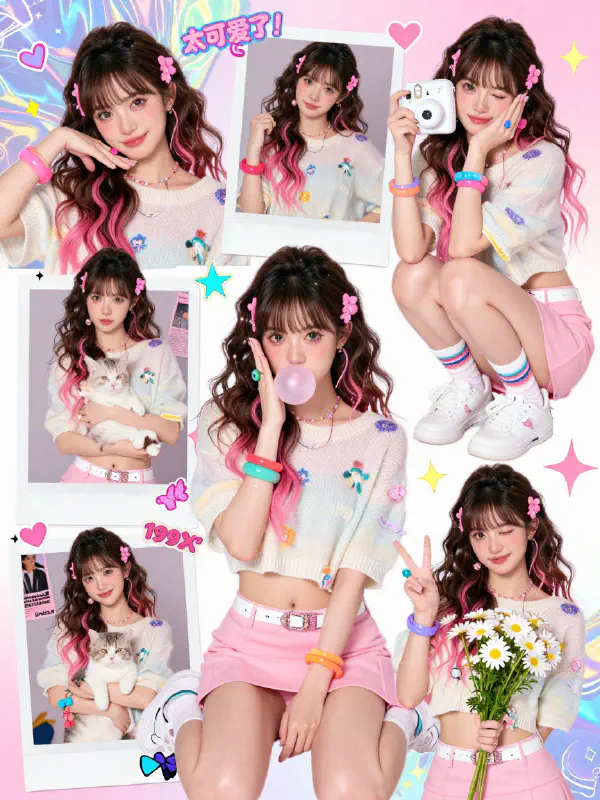 Y2K剪贴簿美学：终极详细描述