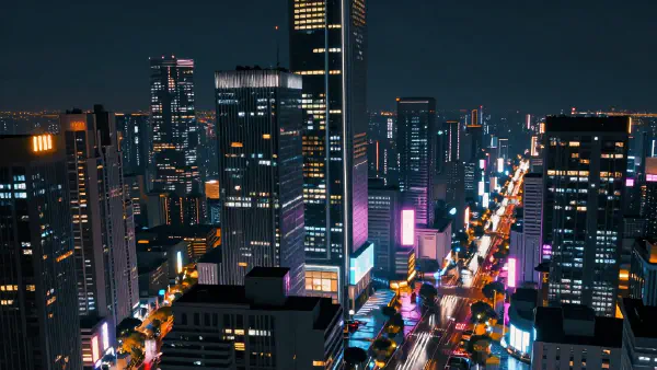 Cyberpunk Cityscape