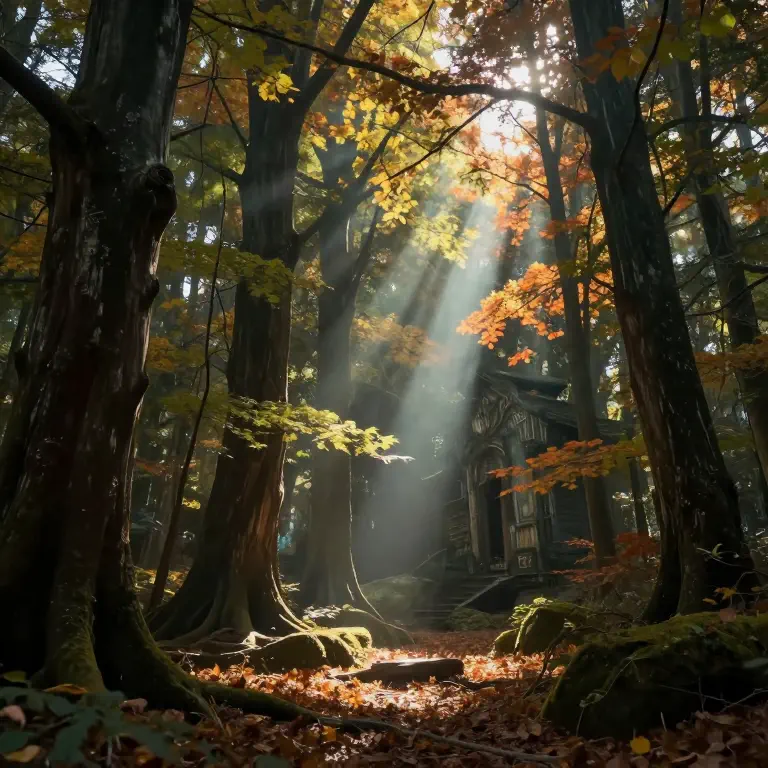 Fantasy Forest Scene