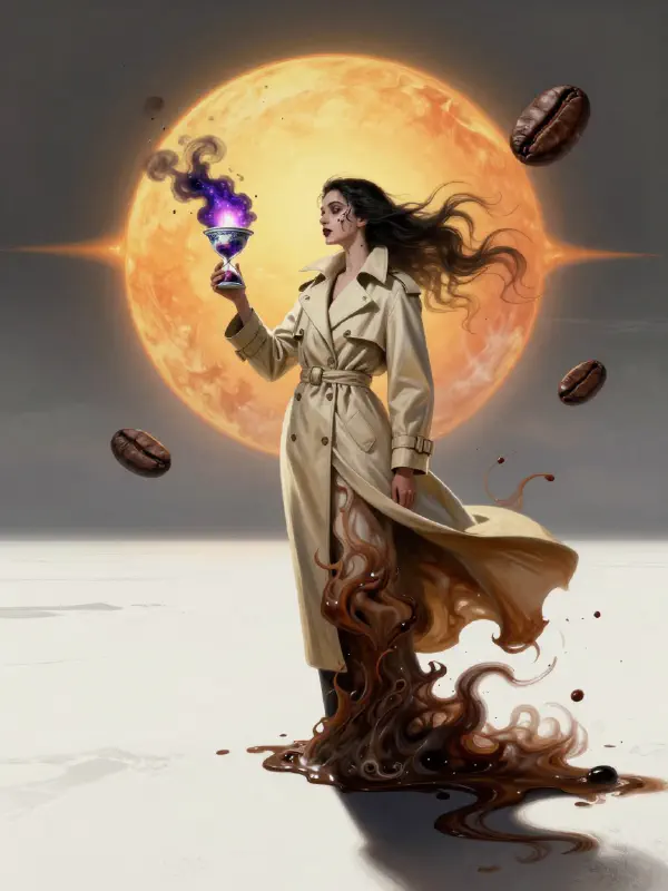 超現實正午：咖啡星雲 (Surreal Noon: The Coffee Nebula)