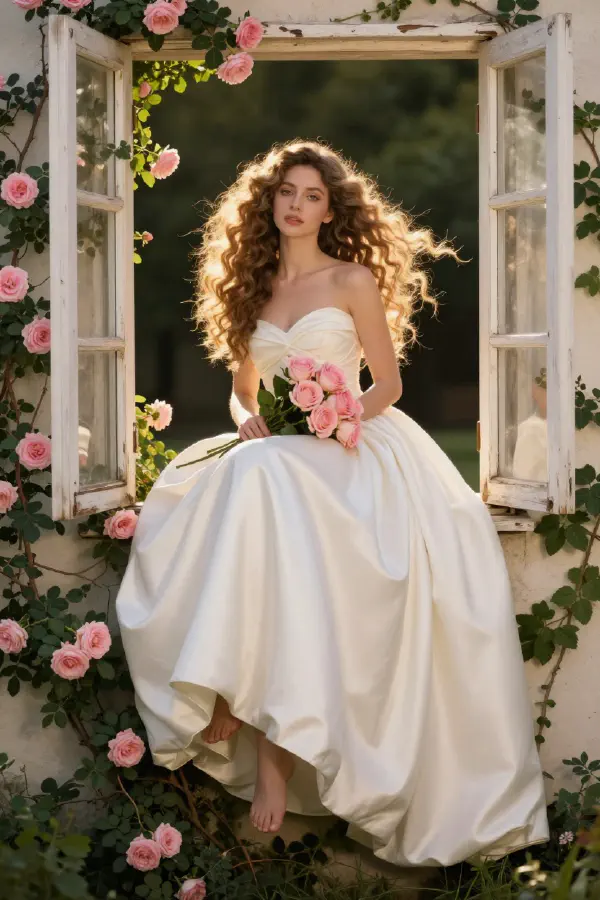 Romantic Cottagecore Beauty
