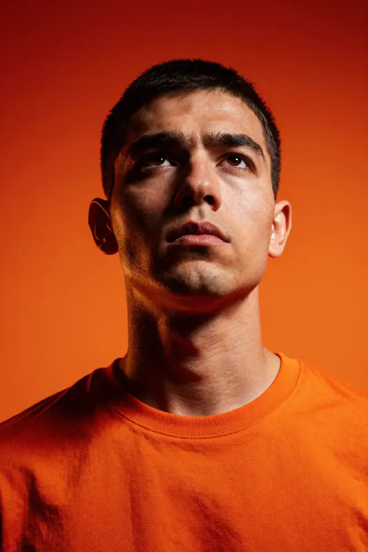 Cinematic Studio Portrait with Exact Identity