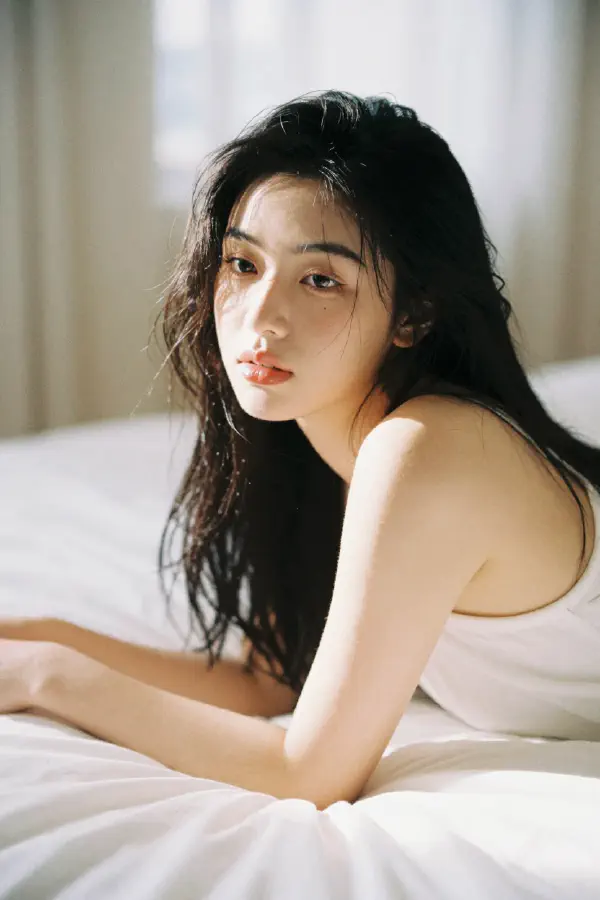 Film-Style Bedroom Beauty Shot
