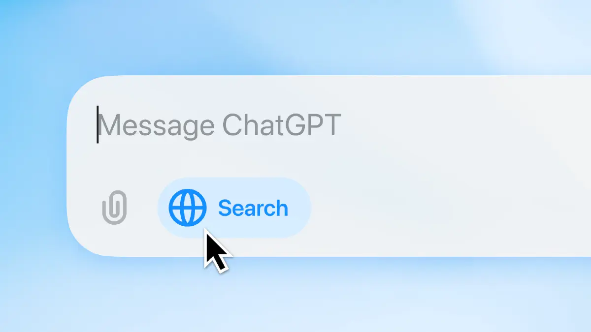 文章 ChatGPT 整合即時搜尋功能，挑戰 Google 霸主地位 的特色圖片