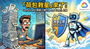 「荷包救星」來了！Google Gemini API 終於支援設定預算上限，告別帳單驚嚇！