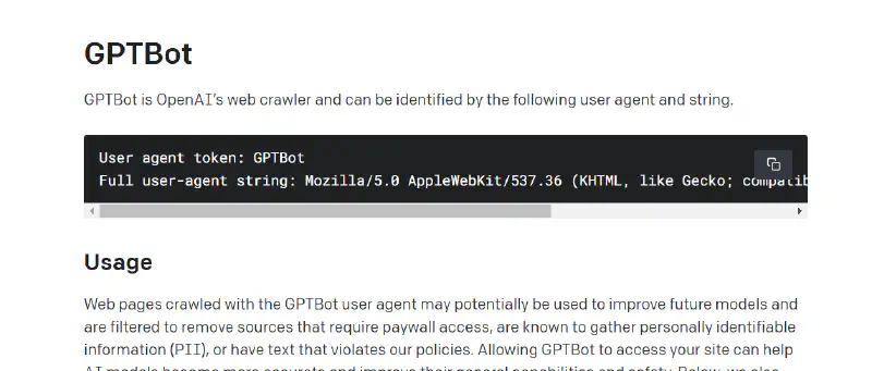 Featured image of post OpenAI公開「官方爬蟲」GPTBot｜宣告未來 GPT-5 等模型　可能會使用網路資料來訓練！！！