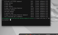 Featured image of post 如何關閉 Linux 筆電內建的鍵盤