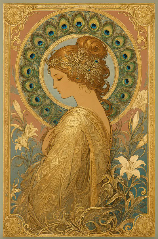 X2_art_nouveau_peacock