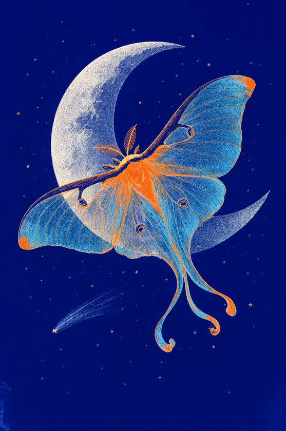 X5_riso_moth_moon
