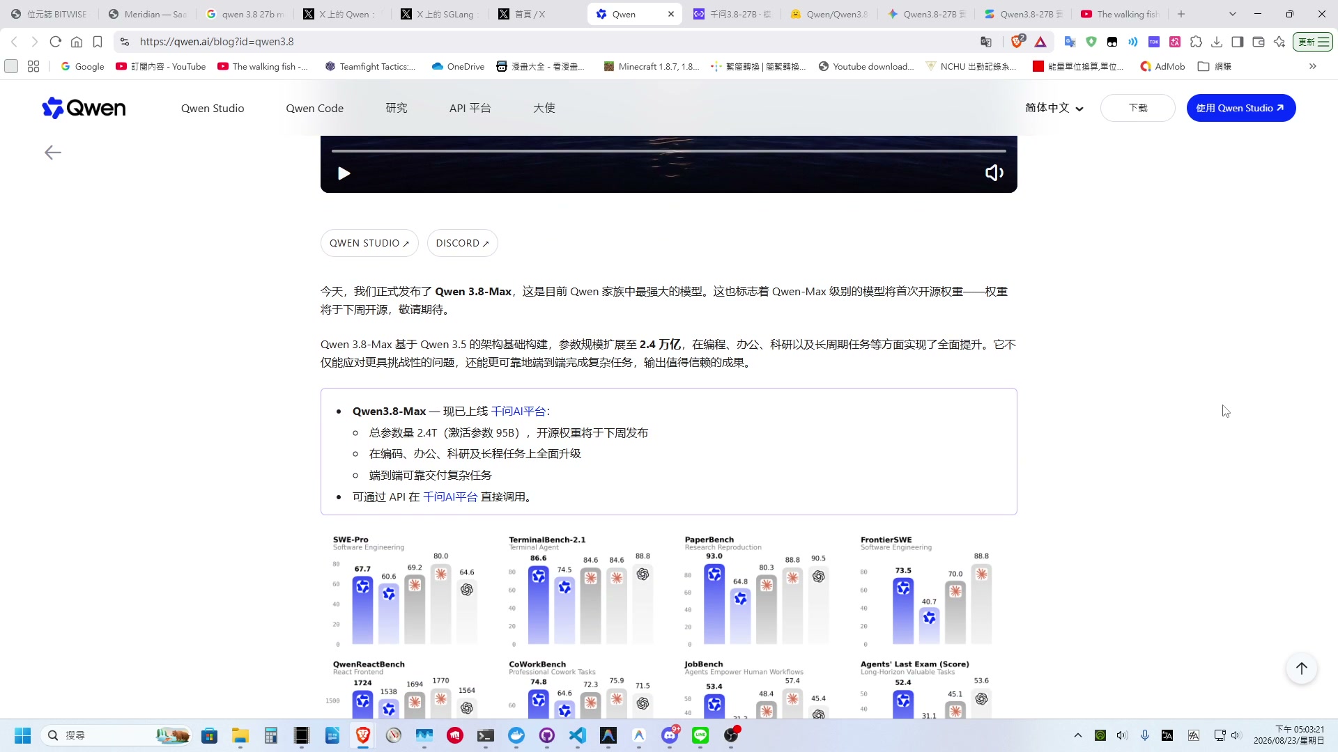 Qwen 3.8-Max 旗艦模型正式發布規格資訊